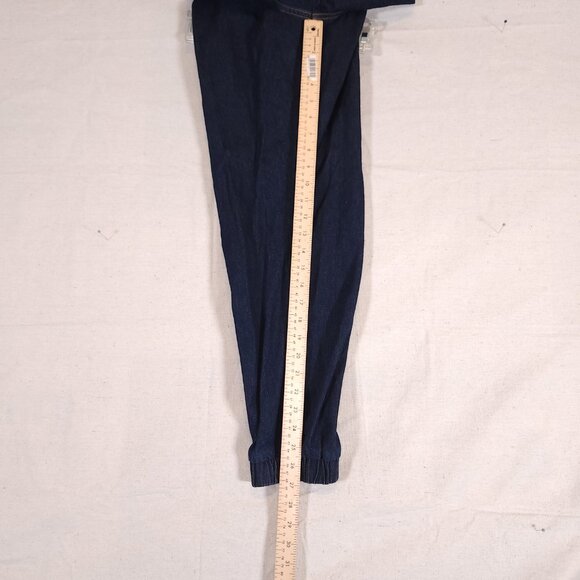 Boden Denim Gowrie Blue Jeans Womens Size 14R Elastic Hems Pockets - Picture 6 of 15